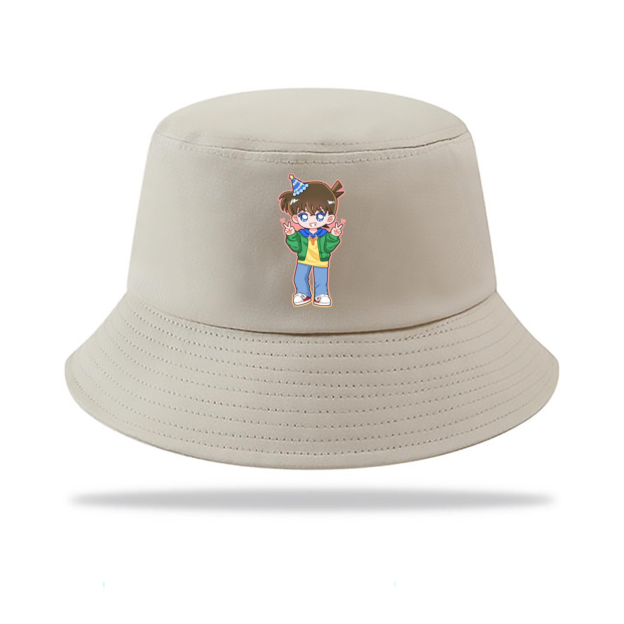 （画像用） 名探偵コナン 江戸川 コナン Detective Conan Conan Edogawa アウトドア日除けバケットハット
